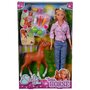 Papusa Simba Steffi Love Little Horse 29 cm cu figurina si accesorii - 5