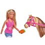 Papusa Simba Steffi Love, Lovely Horse 29 cm cu cal si accesorii - 4