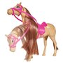 Papusa Simba Steffi Love, Lovely Horse 29 cm cu cal si accesorii - 6
