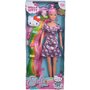Simba - Papusa Steffi Love , Hello Kitty Fashion,  Cu par curcubeu, Multicolor - 1