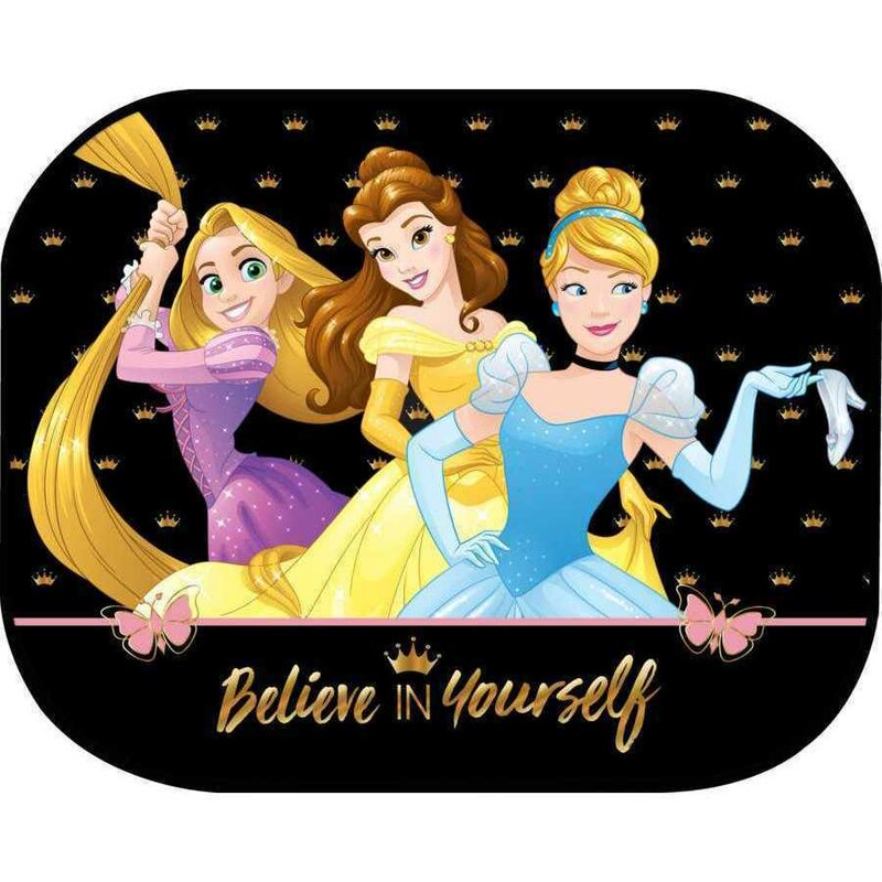 Disney - parasolar , princess , cu prindere electrostatica