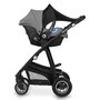 Parasolar, Lionelo, Pentru carucior, Material textil, Cu protectie UPF 50+, 53 x 51 cm, Negru - 6