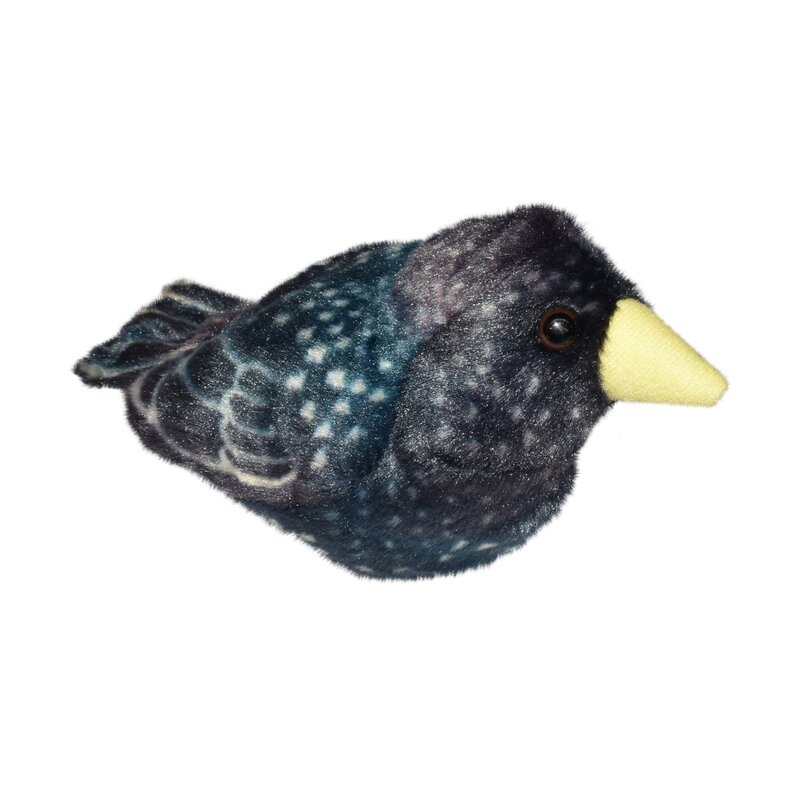Wild republic - jucarie din plus interactiva graur - starling , cu sunet