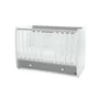 Pat balansoar, Dream, 60x120 cm, transformabil, White Stone Grey - 6