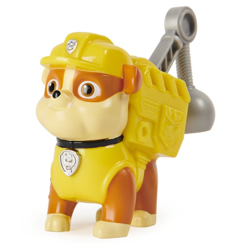 Spin master - figurina rubble , paw patrol , constructorul