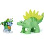 Spin master - Set figurine Rocky , Paw Patrol , Cu dinozaurul Stegosaurus - 3