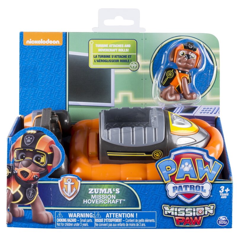 Spin Master - Set Vehicul , Paw Patrol , Cu figurina Rocky