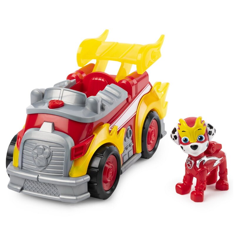 Spin Master - Set de joaca Marshall , Paw Patrol , Cu vehicul, Super erou