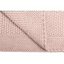 Paturica de bumbac tricotata Sensillo 100x80 cm Roz - 18