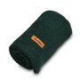 Paturica de bumbac tricotata Sensillo 100x80 cm Verde Inchis - 6