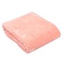 Paturica pentru copii baby fleece roz pudra 90x110 cm - 1