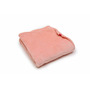 Paturica pufoasa de plus roz, din polyester, 75x75 cm - 1