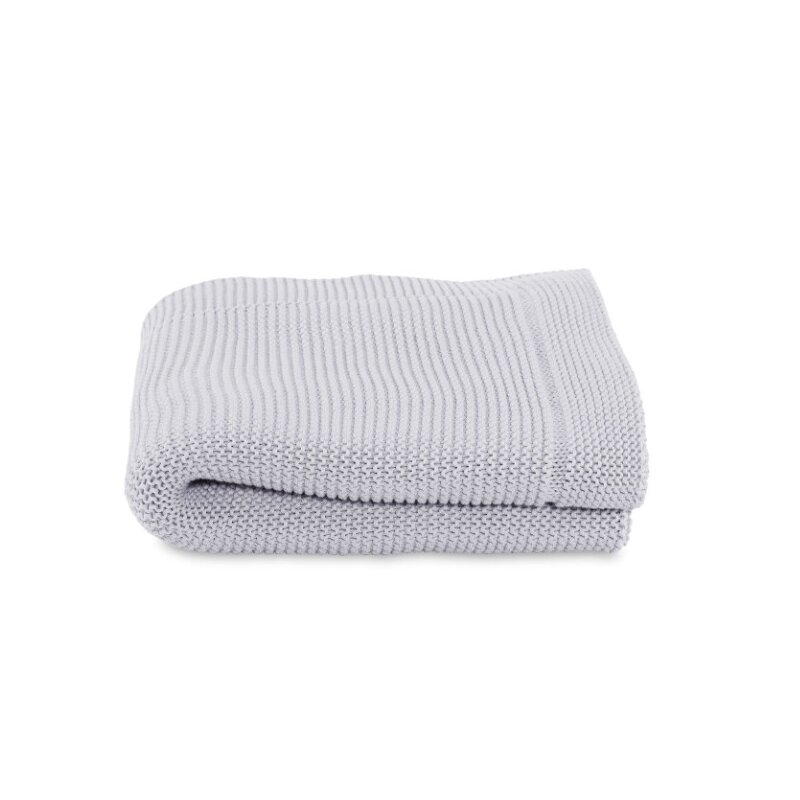 Chicco - paturica tricot pentru patuturi , light grey, 0luni+
