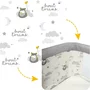 Patut 3 in 1 co-sleeping Skiddou Natt, Normandic Wood, Wood-gri - 4