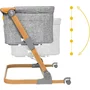 Patut 3 in 1 co-sleeping Skiddou Natt, Normandic Wood, Wood-gri - 9