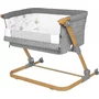 Patut 3 in 1 co-sleeping Skiddou Natt, Normandic Wood, Wood-gri - 11