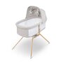 Patut balansoar, Lionelo, Malin Evo, 3 in 1, Pliabil, 0-9 kg, Geanta Transport, Asamblare Rapida, Ultra-Usor, Conform cu standardele europeane de securitate EN1130 si EN16890, Bej - 3