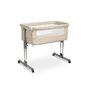 Patut co-sleeper, Caretero, Sleep2gether, Pana la 9 kg, Cu sistem de leganare, Cu setare unghiulara, Reglabil in 7 pozitii pe inaltime, Conform cu EN1130, 0-6 luni, Bej - 3