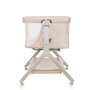 Patut co-sleeper, Lionelo, Leonie Plus, Pliabil, Cu sistem de leganare, Cu setare unghiulara, Reglabil in 6 pozitii pe inaltime, Conform cu standardele europeane de securitate EN1130 si EN16890, Bej - 14