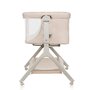 Patut co-sleeper, Lionelo, Leonie Plus, Pliabil, Cu sistem de leganare, Cu setare unghiulara, Reglabil in 6 pozitii pe inaltime, Conform cu standardele europeane de securitate EN1130 si EN16890, Bej - 16