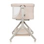 Patut co-sleeper, Lionelo, Leonie Plus, Pliabil, Cu sistem de leganare, Cu setare unghiulara, Reglabil in 6 pozitii pe inaltime, Conform cu standardele europeane de securitate EN1130 si EN16890, Bej - 18