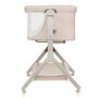 Patut co-sleeper, Lionelo, Leonie Plus, Pliabil, Cu sistem de leganare, Cu setare unghiulara, Reglabil in 6 pozitii pe inaltime, Conform cu standardele europeane de securitate EN1130 si EN16890, Bej - 19