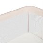 Patut co-sleeper, Lionelo, Leonie Plus, Pliabil, Cu sistem de leganare, Cu setare unghiulara, Reglabil in 6 pozitii pe inaltime, Conform cu standardele europeane de securitate EN1130 si EN16890, Bej - 23