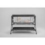 Patut co-sleeper, Lionelo, Leonie Plus, Pliabil, Cu sistem de leganare, Cu setare unghiulara, Reglabil in 6 pozitii pe inaltime, Conform cu standardele europeane de securitate EN1130 si EN16890, Bej - 37