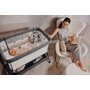 Patut co-sleeper, Lionelo, Leonie Plus, Pliabil, Cu sistem de leganare, Cu setare unghiulara, Reglabil in 6 pozitii pe inaltime, Conform cu standardele europeane de securitate EN1130 si EN16890, Bej - 36