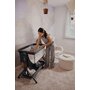 Patut co-sleeper, Lionelo, Leonie Plus, Pliabil, Cu sistem de leganare, Cu setare unghiulara, Reglabil in 6 pozitii pe inaltime, Conform cu standardele europeane de securitate EN1130 si EN16890, Bej - 40