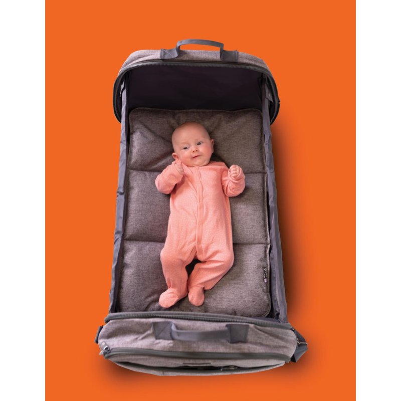Bizzi Growin - Patut compact bebelusi tip geanta pentru calatorii