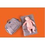 Bizzi Growin - Patut compact bebelusi tip geanta pentru calatorii - 3