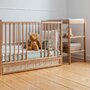 Woodies safe dreams - Patut cu sertar independent din lemn pentru bebe. inaltime saltea reglabila. Boho vintage 120 60 cm - 3