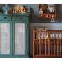 Woodies safe dreams - Patut cu sertar independent din lemn pentru bebe. inaltime saltea reglabila. Boho vintage 120 60 cm - 9