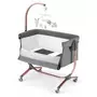 Patut cu leganare, Cullami, co-sleeper 2 in 1, Cu laterala culisanta, Cu setare unghiulara, Cu roti, Reglabil in 8 pozitii pe inaltime, Gold - 7
