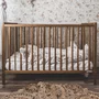 Patut din lemn pentru bebe, inaltime saltea reglabila, Stardust  Craft vintage 120A 60 cm - 4