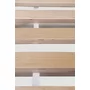 Patut din lemn bebe si junior, 140-190x70 cm, Extensibil, Din lemn de mesteacan, Cu bariere de protectie, De la 1.5 ani pana la 18 ani, Alb, YappyKids, YappyGrow - 4