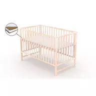 Patut fara sertar VESSANTI Clasico Natur + Saltea Cocos 8 cm