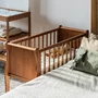 Patut mic, co-sleeping din lemn, Noble Vintage 90 x 40 cm - 3