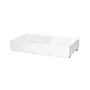 Patut modular multifunctional, 5 confirgurari diferite, 190 x 72 cm, Multi, White - 8