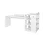 Patut modular multifunctional, 5 confirgurari diferite, 190 x 72 cm, Multi, White - 11
