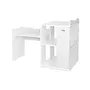 Patut modular multifunctional, 5 confirgurari diferite, 190 x 72 cm, Multi, White - 12