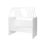 Patut modular multifunctional, 5 confirgurari diferite, 190 x 72 cm, Multi, White - 19