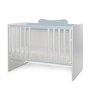 Patut modular multifunctional, 5 confirgurari diferite, 190 x 72 cm, Multi, White Baby Blue - 8