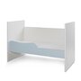 Patut modular multifunctional, 5 confirgurari diferite, 190 x 72 cm, Multi, White Baby Blue - 9