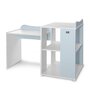 Patut modular multifunctional, 5 confirgurari diferite, 190 x 72 cm, Multi, White Baby Blue - 12