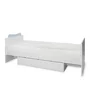 Patut modular multifunctional, 5 confirgurari diferite, 190 x 72 cm, Multi, White Baby Blue - 16