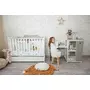 Patut modular multifunctional, 5 confirgurari diferite, 190 x 72 cm, Multi, White & Light Oak - 2