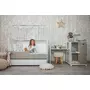 Patut modular multifunctional, 5 confirgurari diferite, 190 x 72 cm, Multi, White & Light Oak - 3