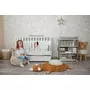 Patut modular multifunctional, 5 confirgurari diferite, 190 x 72 cm, Multi, White & Light Oak - 5